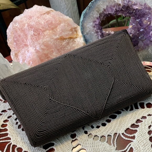 Vintage Mardane Rayon Cordé Clutch Evening Bag - Picture 2 of 7
